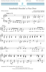 Somebody's Knockin' At Your Door SATB choral sheet music cover